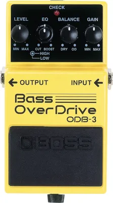 Image de Pédale d'overdrive pour basse Boss ODB-3