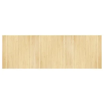 Produktbild von vidaXL Teppich Rechteckig Hell Natur 100x300 cm Bambus