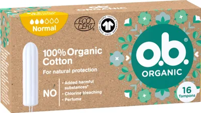 Immagine prodotto di Assorbenti normali biologici - Variante: 16 ks