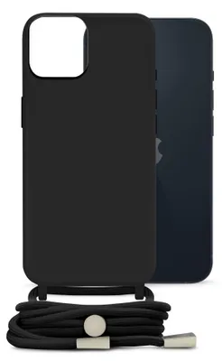 Productafbeelding van Mobilize Lanyard Gelly Case for Apple iPhone 14 Black