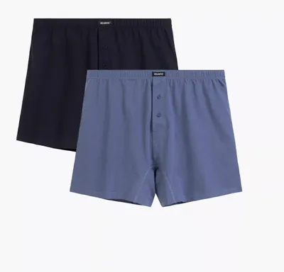 Produktbild von Herren-Boxershorts Atlantic 100% Baumwolle Marineblau Bequem M