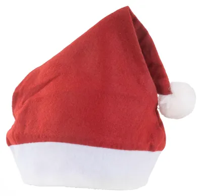 Produktbild von 10x Nikolausmütze mit Bommel Weihnachtsmütze Weihnachtsmarkt Weihnachtsmann Filz