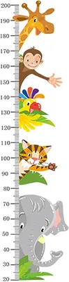 Imagen del producto de Vinilo decorativo con motivos de animales, tamaño 89x30 cm, autoadhesivo, ideal para habitaciones infantiles