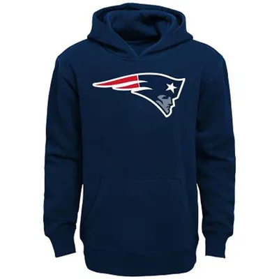 Immagine prodotto di OUTERSTUFF Felpa con cappuccio NFL Primary Logo Junior, New England Patriots Taglia: L (14-16 anni)
