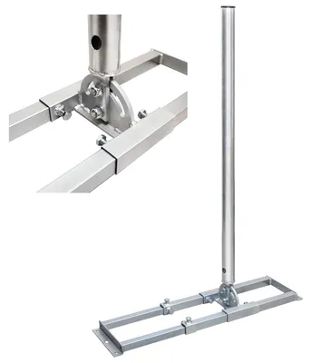 Produktbild von PremiumX PROFI X100-48K SAT Dachsparrenhalter Stahl mit Kabeldurchführung