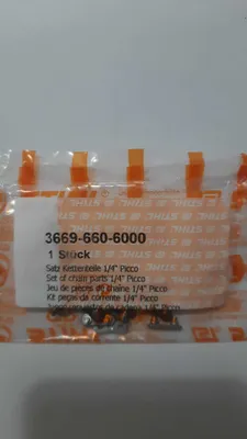 Immagine prodotto di 10x Maglie di collegamento rivettate originali STIHL 1/4" Picco 36696606000