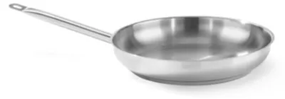 Produktbild von Bratpfanne - ohne Deckel Edelstahl Mit gekapseltem Sandwichboden Edelstahl-Aluminium-magnetischer Stahl Geeignet für alle Herdarten - auch für Induktion Edelstahlhohlgriff Ø320x(H)55 mm Ø275 Boden