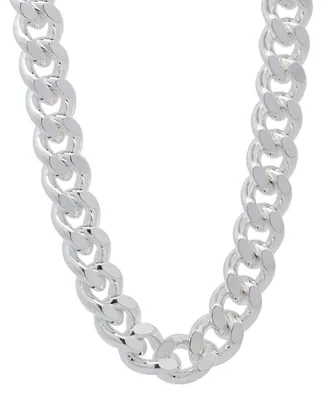 Produktbild von Silberkette Panzerkette Länge 60cm - Breite 8,6mm - 925 Silber