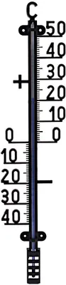 Produktbild von ProGarden Außenthermometer GARTENTHERMOMETER groß schwarz XXL für Balkon Garten Terrasse