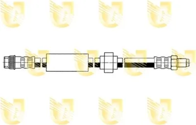Produktbild von UNIGOM 377887 Bremsschlauch für RENAULT KANGOO (KC0/1) KANGOO Express (FC0/1)