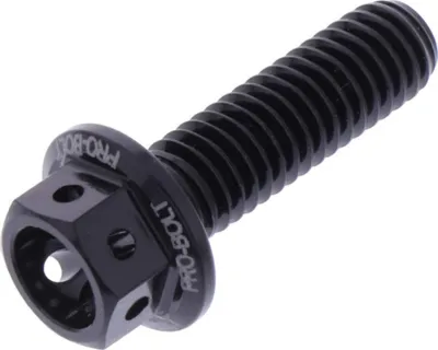 Immagine prodotto di JMP Bullone a 6 tagli M6x1,00mm 20mm alluminio racing nero