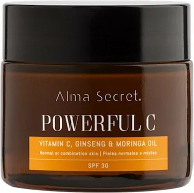 Zdjęcie produktu dla Aufhellende Creme Alma Secret Powerful C Anti-Aging Orange SPF 30 (50 ml)