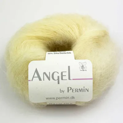 Productafbeelding van Angel by Permin – Luxe Kid Mohair Zijde Garen (70/30) (121 limonade)