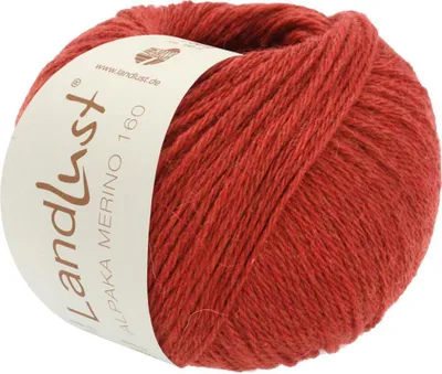 Produktbild von Lana Grossa - Landlust Alpaka Merino 160 0442 rost