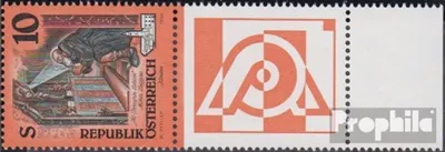 Produktbild von Briefmarken Österreich 1993 Mi 2134Zf mit Zierfeld (kompl.Ausg.) postfrisch Freimarken