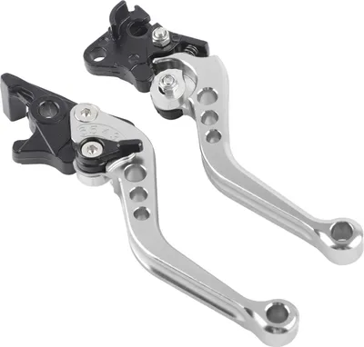 Image de Paire d'embrayages de moto en aluminium CNC -Poignée de frein à tambour