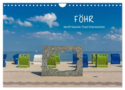 Produktbild von Föhr - Nordfriesische Insel Impressionen (Wandkalender 2027 DIN A4 quer), CALVENDO Monatskalender