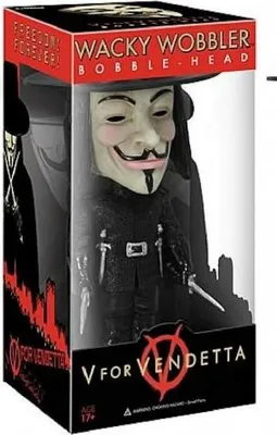 Immagine prodotto di FUNKO BOBBLE HEAD POP CULTURE MOVIE V FOR VENDETTA FIGURINA NUOVA! NUOVA  Funko