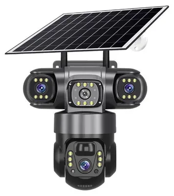 Obrázok produktu pre Vonkajšia solárna kamera, rozlíšenie 1080p HD, obojsmerný zvuk, kamera len s Wi-Fi pripojením