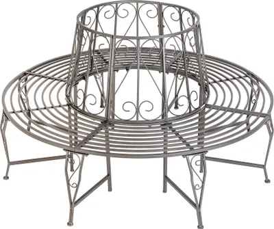 Produktbild von Baumbank Enyd im Antik-Stil, 360°, für mehrere Personen 164 x 164 x 89 cm