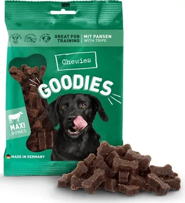 Produktbild von Chewies Training MAXI Pansenknöchelchen, Snacks, Hund, Adult, 200 g