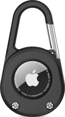 Obrázek produktu pro Tech-Protect Slidelock Karabinka na klíče Apple Airtag 1 / 2 Černá