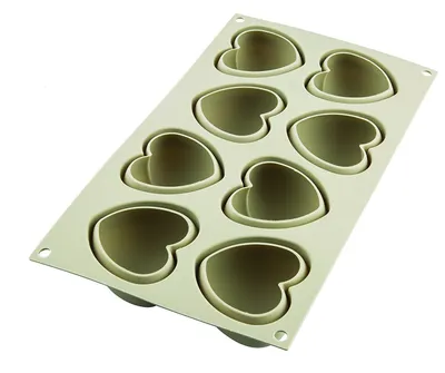 Produktbild von Silikomart 3D Cuoricino Backform