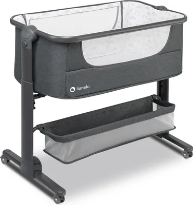 Produktbild von Lionelo Timon Beistellbett mit Matratze Babybett Babywiege Reisebett Faltbar