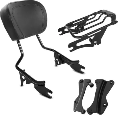 Zdjęcie produktu dla Sissybar + bagażnik AW do Harley Davidson Street Glide 09-13 czarny
