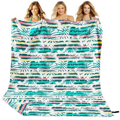 Produktbild von XXL Strandtuch Mikrofaser - Schnelltrocknend & Sandfrei 200x145cm