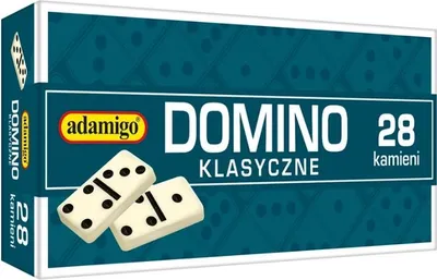 Produktbild von ADAMIGO-Spiel - Klassische Dominosteine 03952