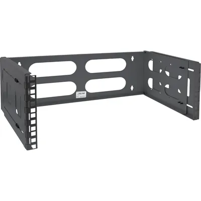 Image de InLine® Rack 19" pour montage mural, 4UH, profondeur 24-40cm, noir