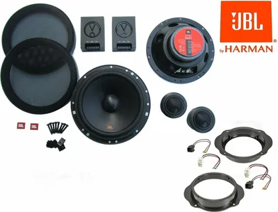Produktbild von passend für Ford Fiesta MK6 BJ 05-08 JBL 2Wege Komponenten Lautsprecher Set Tür Vorn 270 W