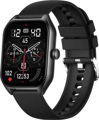 Produktbild von Damen Herren 1,85 Zoll Fitness Tracker Uhr Anrufe Schrittzähler Herzfrequenzmesser mit Blutdruckmessung Schlaf Musik Benachrichtigungen Android IOS