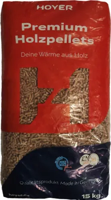 Zdjęcie produktu dla Holzpellets Hoyer EN-Plus A1 - worki po 30 kg (2 worki po 15 kg)