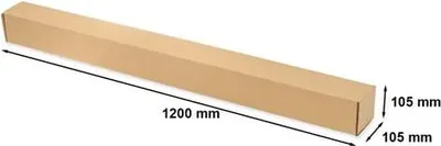 Obrázok produktu pre Lepenka Vyrezávaná lepenka Lepenka 105 x 105 x 1200 mm F211