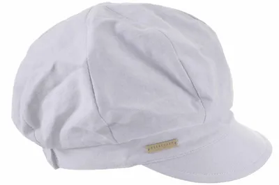 Image de Casquette à visière en chambray Seeberger, grise, taille unique