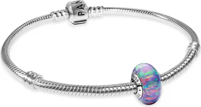 Pandora 68574 Damen-Armband Silber Geschenkset Schillerndes Lila 1