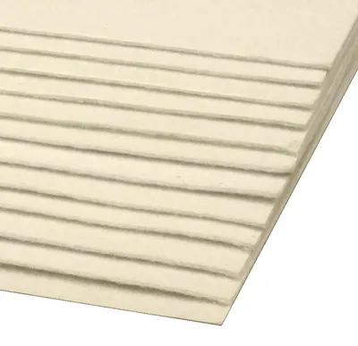 1 Bastelfilz Bogen DIN A4, ca. 2mm, 300g/m² feste Qualität beige creme