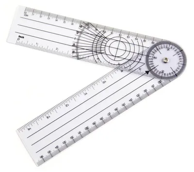 Productafbeelding van Multifunctioneel orthopedisch liniaal, medisch goniometer, hoekmeetinstrument voor menselijke botgewrichten