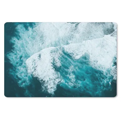 Produktbild von MuchoWow® Schreibtischunterlage Meer - Wasser - Hawaii 60x40 cm - XXL Mauspad - Großes Mauspad