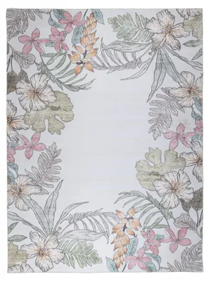 Produktbild von Outdoor Teppich Blumen - Poppy Creme