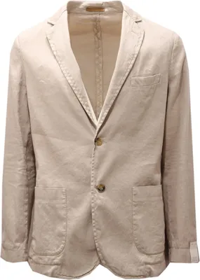 Immagine prodotto di 1859AG giacca uomo CRUNA beige linen/Cotone vintage style jacket man