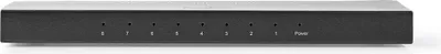 Produktbild von Nedis HDMI  Splitter - 8-Port port(s) - 8x HDMI Output - 4K@60Hz - 18 Gbps - Metall - Anthrazit