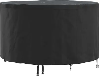 Produktbild von vidaXL Möbelbezug Schwarz 102 x 102 x 71 cm 420D Oxford Stoff