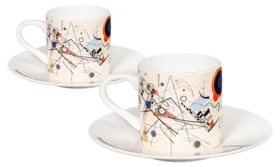 Produktbild von Könitz Espresso Tassen Set Kandinsky Komposition 8