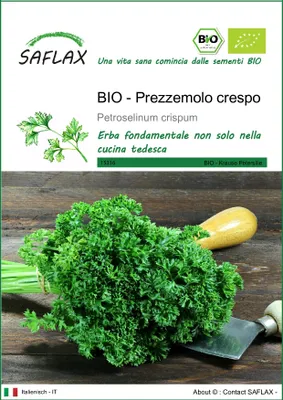 Immagine prodotto di SAFLAX  -- Prezzemolo crespo - 800 semi - Petroselinum