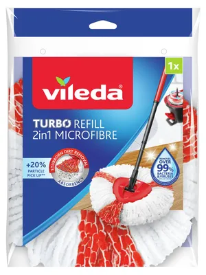 Produktbild von Vileda Wischbezug Easy Wring & Clean Turbo 2-in-1