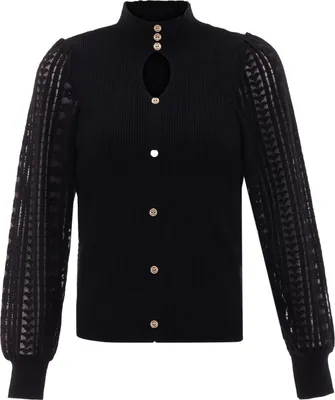 Produktbild von NAEMI damen strickpullover - schwarz, XS/S
