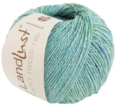 Produktbild von Lana Grossa - Landlust Soft Tweed 180 0120 türkis meliert